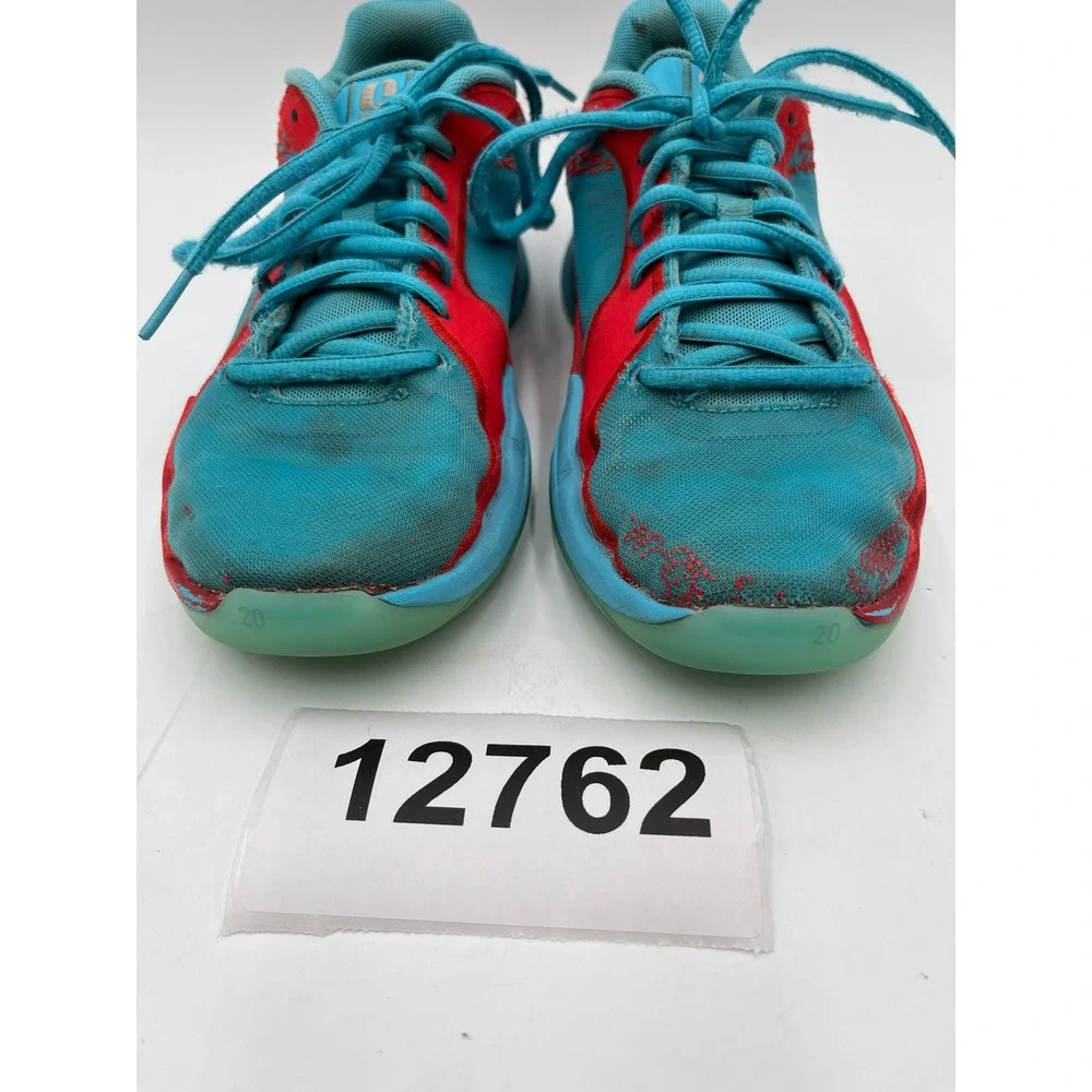 Nike Isofly Sneakers Boys 4.5Y Red Blue Mesh Basketball Shoes Lace Up Lot of 2